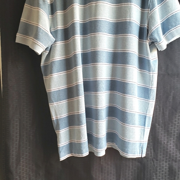 Brooks Brothers Slim Fit Striped Performance Polo Shirt Mens XXL Short Sleeve - Picture 4 of 9